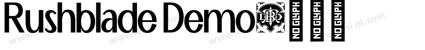 Rushblade Demo字体转换